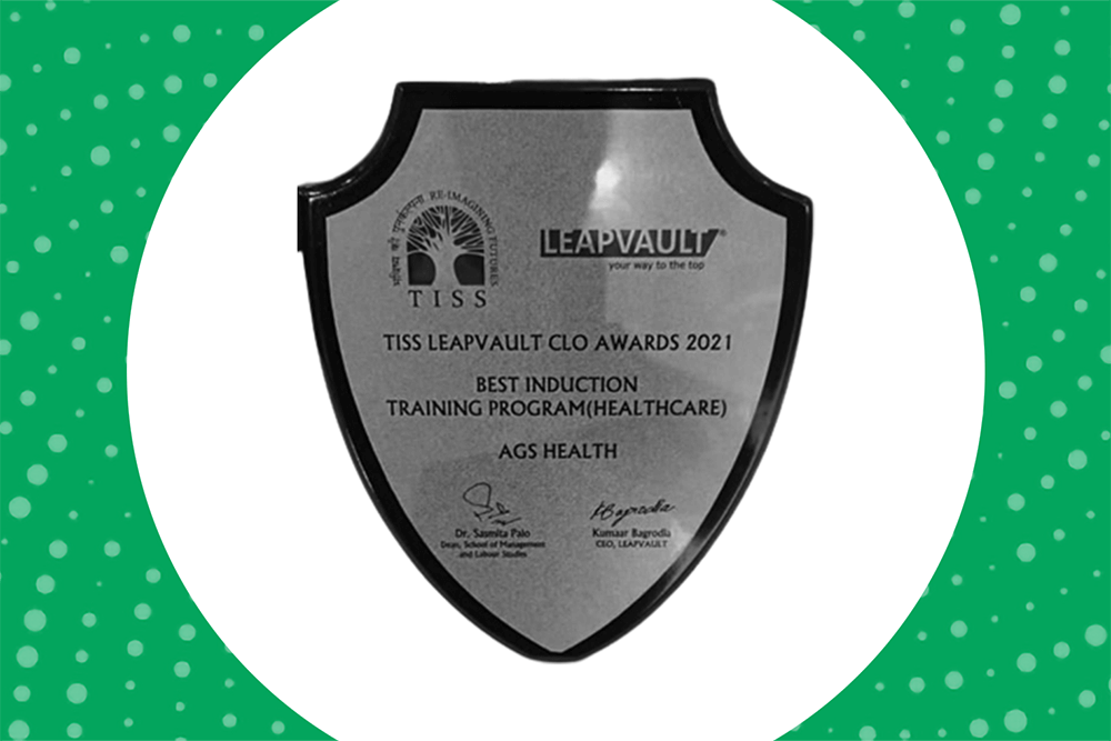 AGS Wins TISS Leapvault CLO Award for Best Induction Training program!