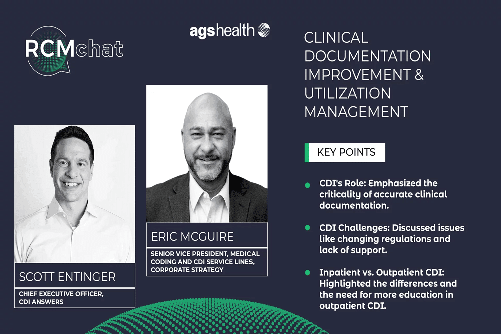 Podcast on Clinical Documentation Improvement and Utilization Management