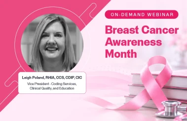 AGS Health Offers Free Breast Cancer Coding Masterclass in Recognition of Breast Cancer Awareness Month